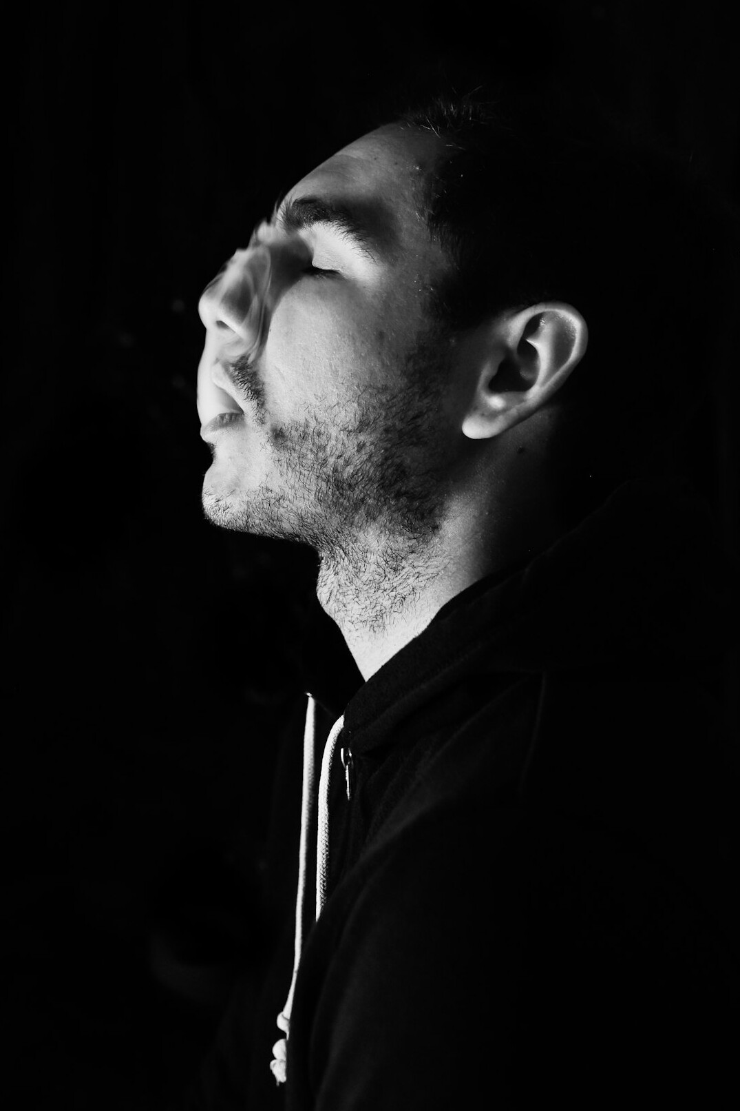 Portrait of a man with a calm expression